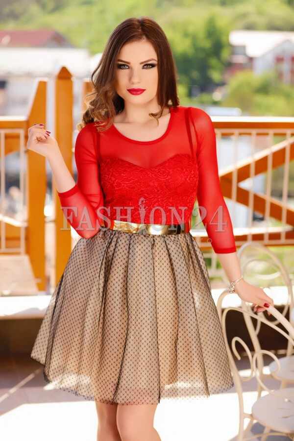 Rochie Baby Doll Red Passion