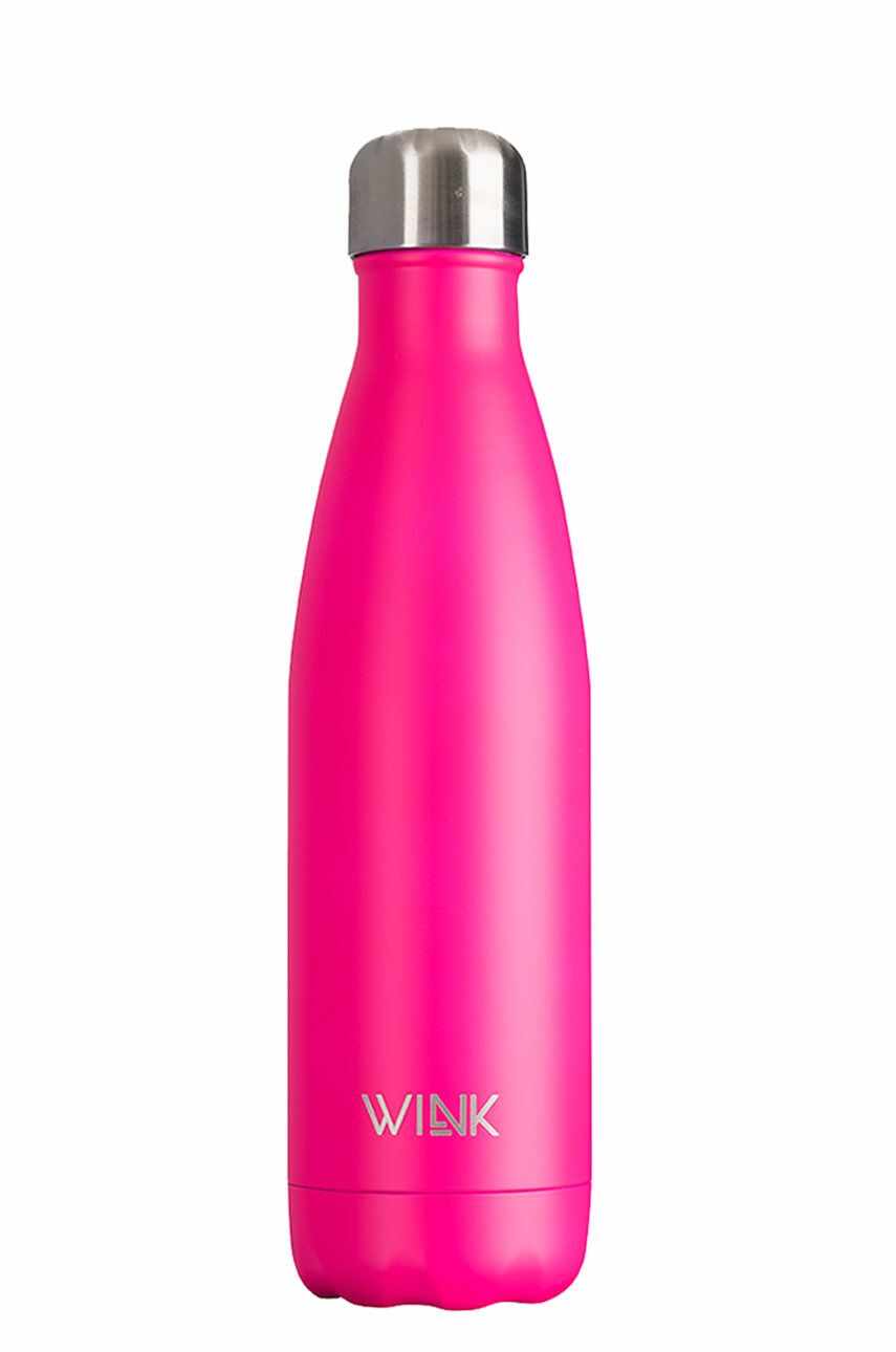 Wink Bottle - Sticla termica NEON PINK