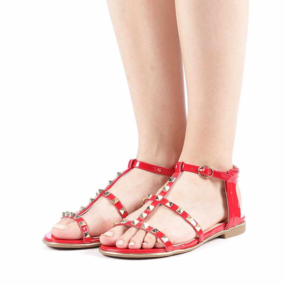Sandale dama Iarina rosii