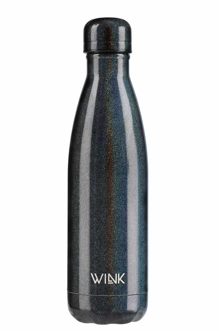 Wink Bottle - Sticla termica RAINBOW BLACK