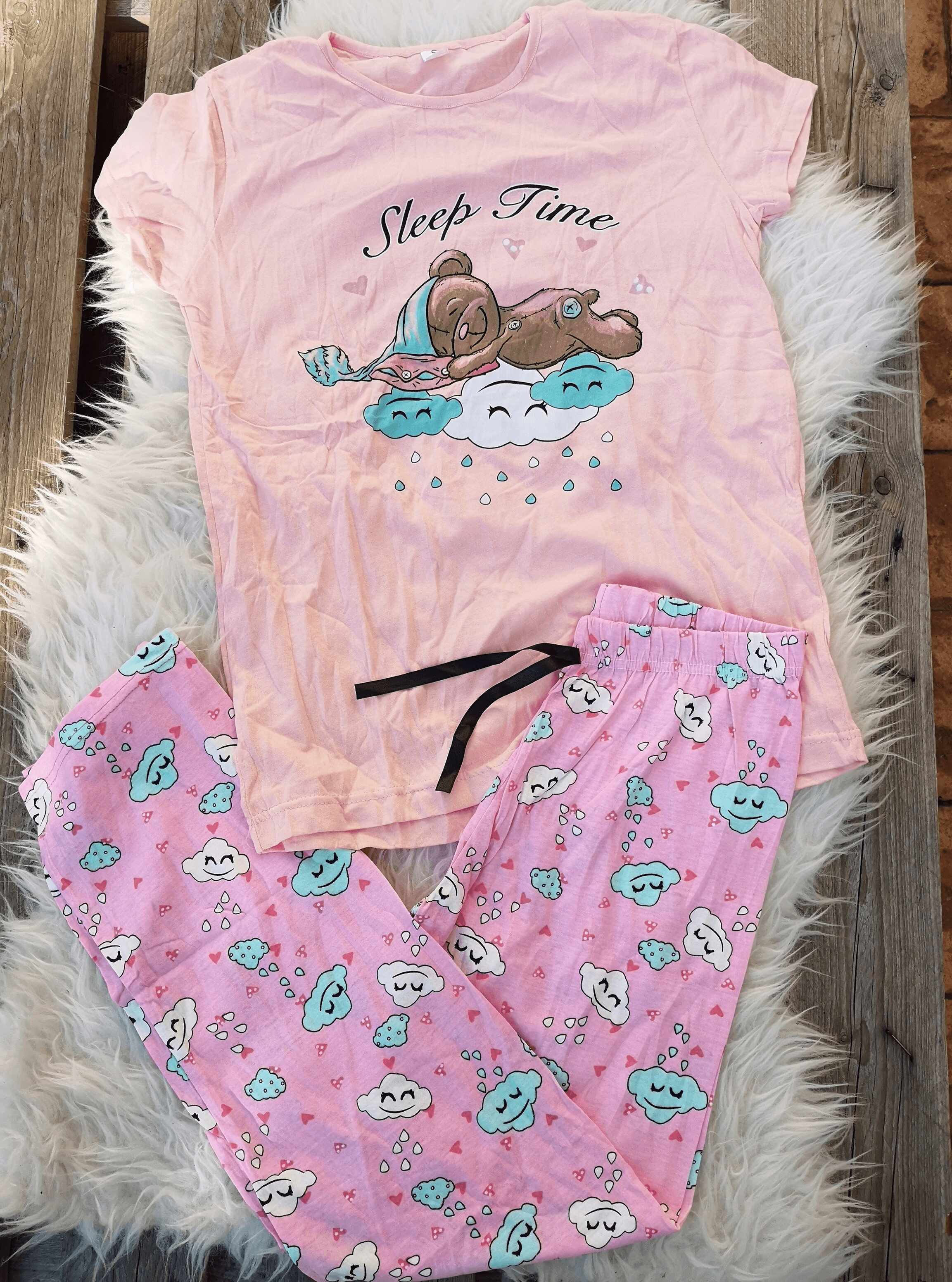 Pijama dama Sleep Time roz