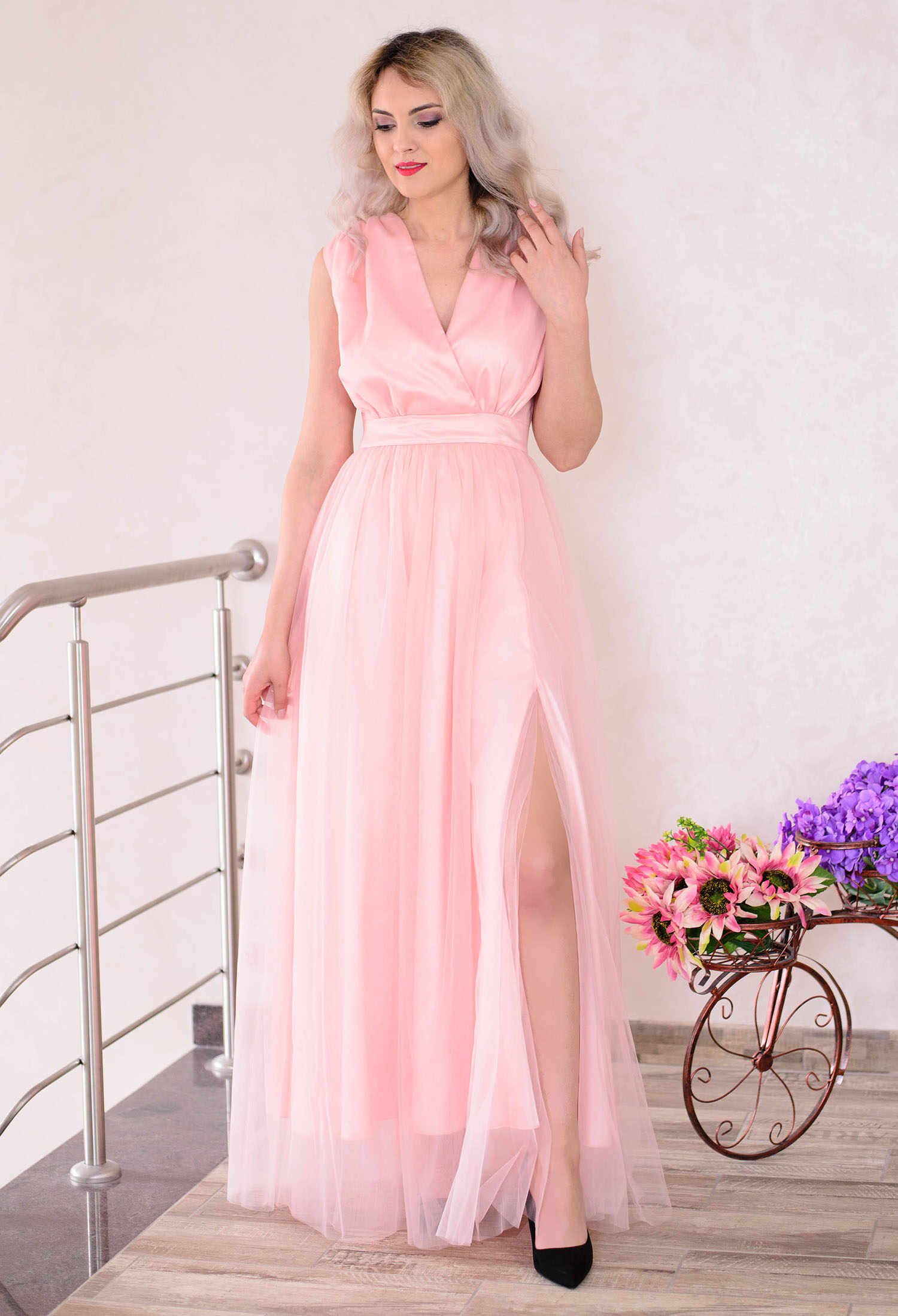 Rochie Ella Collection Sky Fall Pink