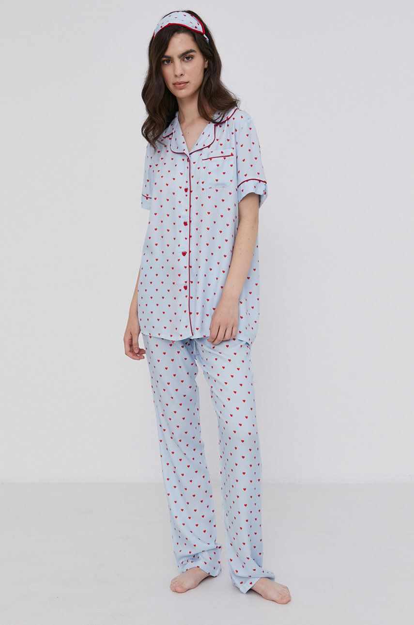 Answear Lab - Pijamale cu banda de ochi
